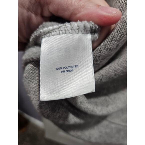 Lands End Gray Women's Zip Up Jacket Coat Size XL Lagenlook - Picture 12 of 15